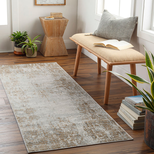 Alpine ALP-2318 7ft Runner Machine Woven Runner Rug