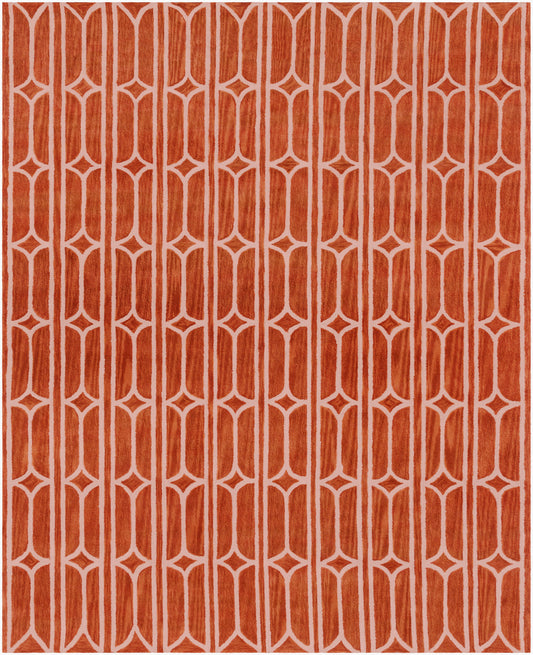 Alfombra hecha a mano Alexandra ALX-1000 de 8' x 10'