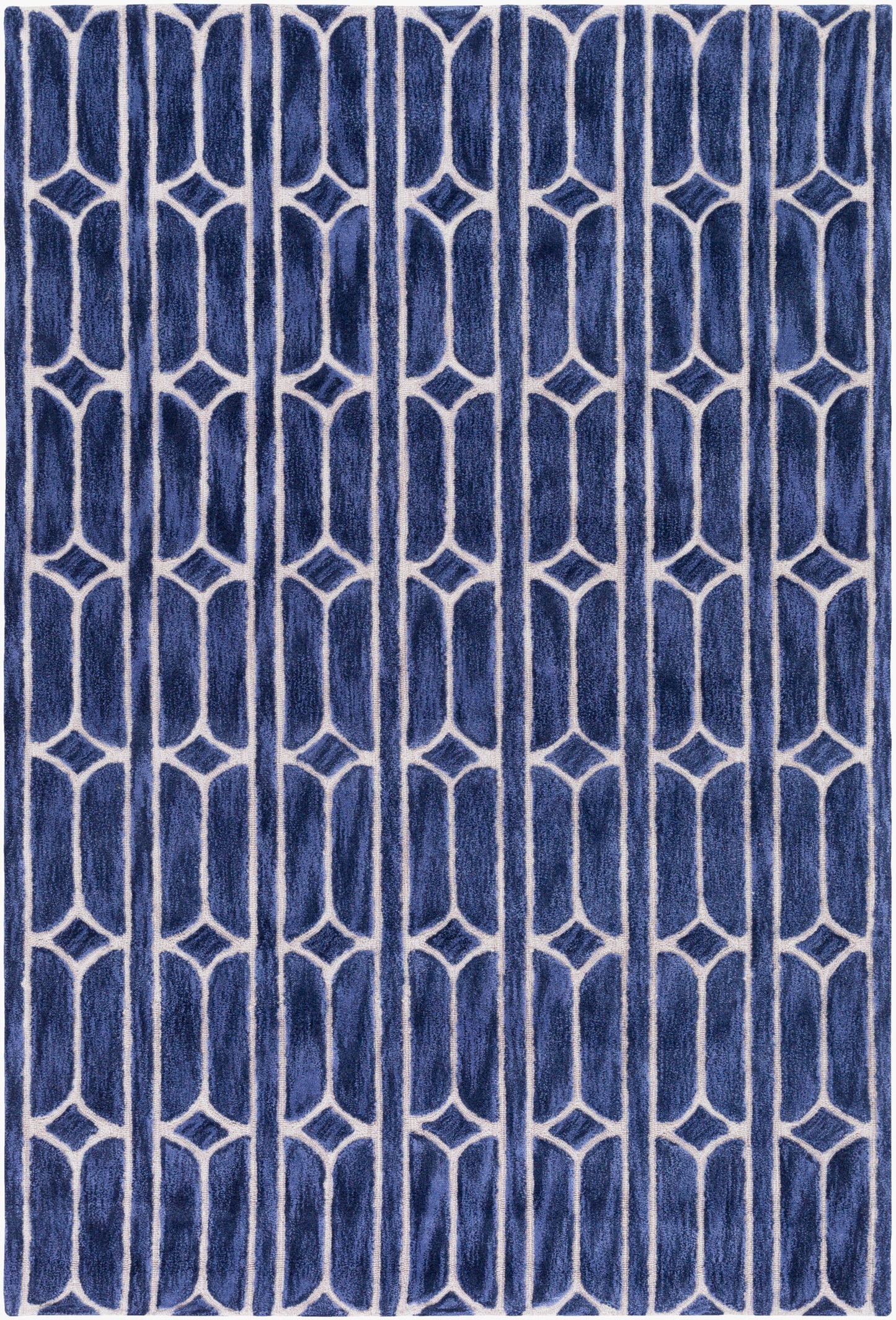 Alfombra hecha a mano Alexandra ALX-1002 de 1,52 m x 2,13 m