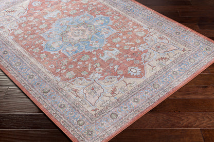 Alanya ALY-2300 7ft Runner Machine Woven Washable Runner Rug
