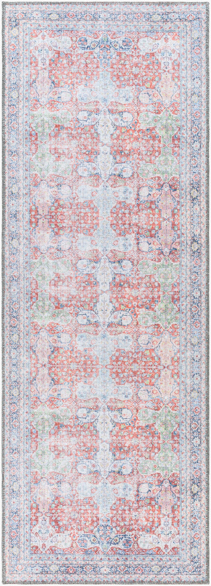 Alanya ALY-2301 7ft Runner Machine Woven Washable Runner Rug