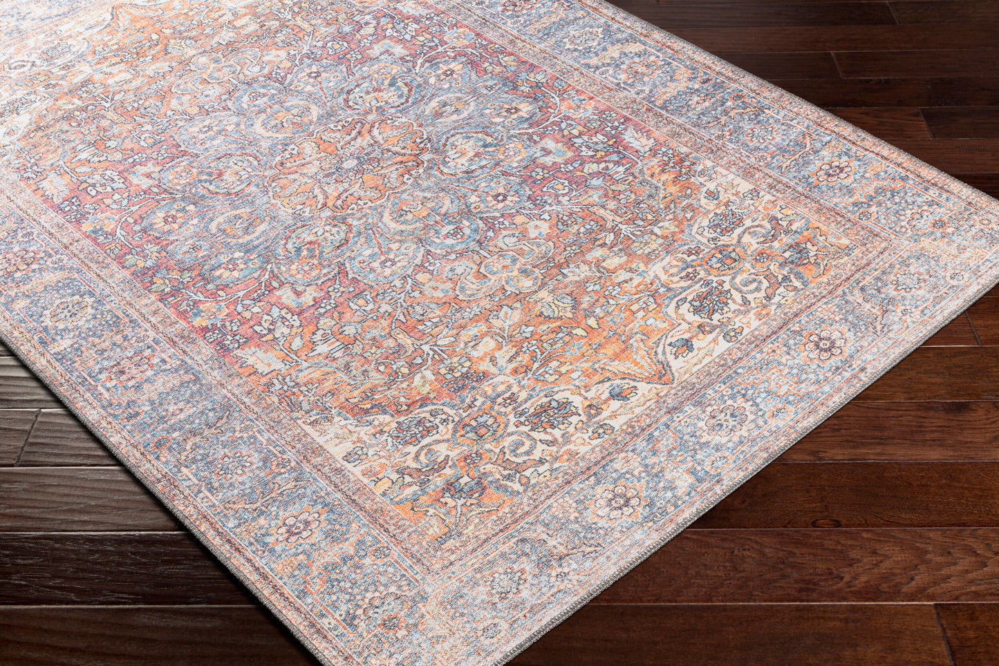 Alanya ALY-2304 7ft Runner Machine Woven Washable Runner Rug