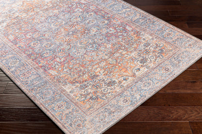 Alanya ALY-2304 7ft Runner Machine Woven Washable Runner Rug