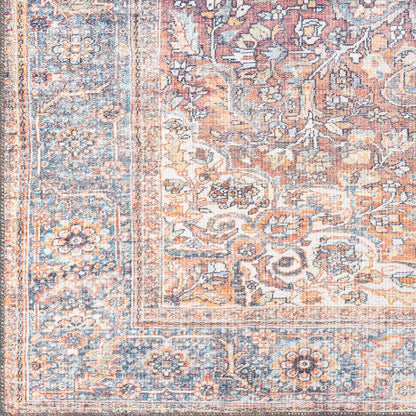 Alanya ALY-2304 6' x 9' Machine Woven Washable Area Rug