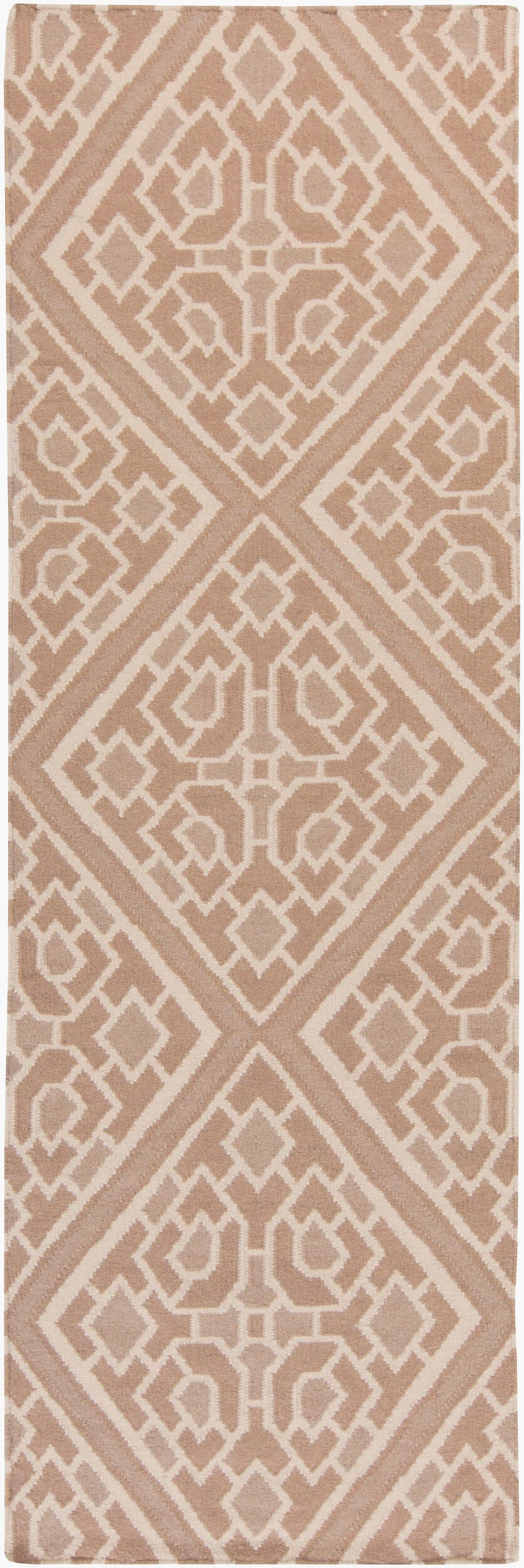 Alfombra de lana Alameda AMD-1007 de 2,4 m, hecha a mano