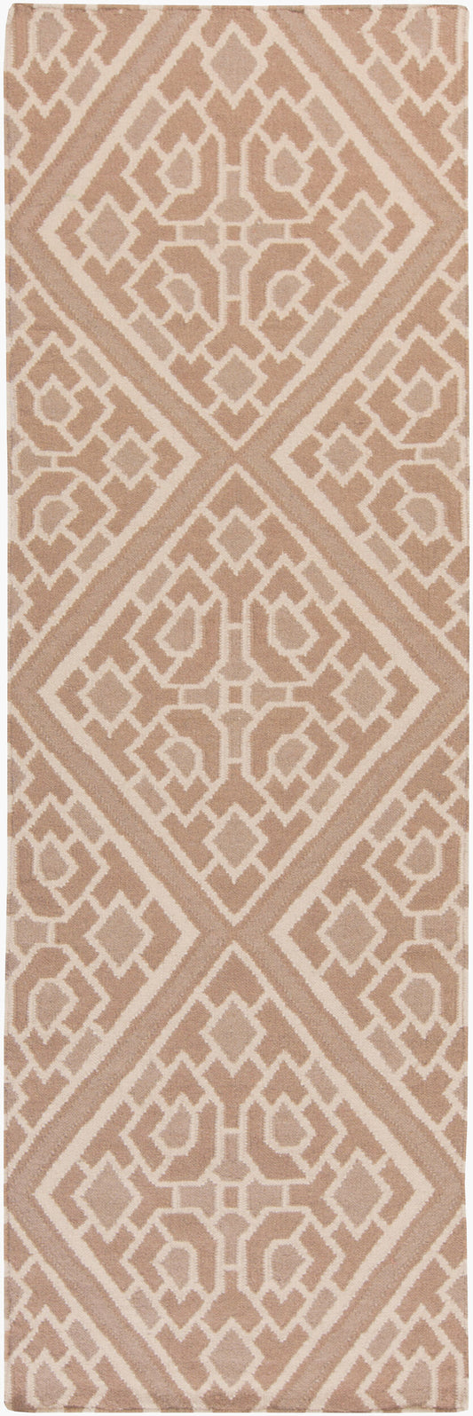 Alfombra de lana Alameda AMD-1007 de 2,4 m, hecha a mano