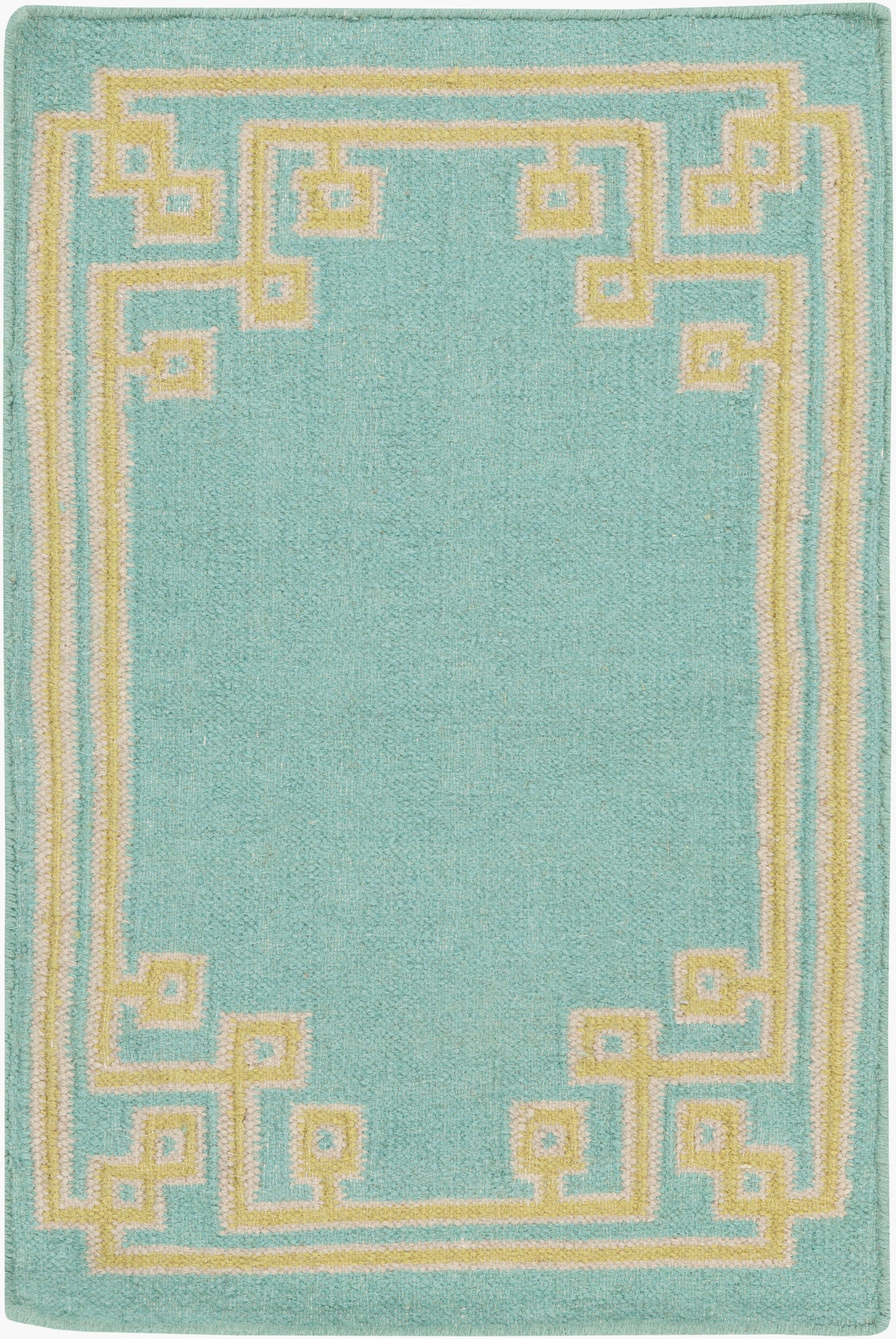 Alfombra decorativa de lana hecha a mano Alameda AMD-1010 de 2' x 3'