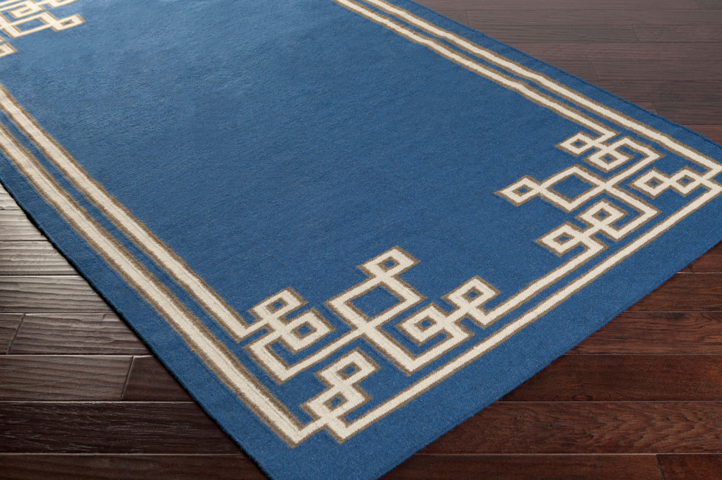 Alfombra decorativa de lana hecha a mano Alameda AMD-1011 de 2' x 3'