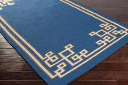Alfombra decorativa de lana hecha a mano Alameda AMD-1011 de 2' x 3'