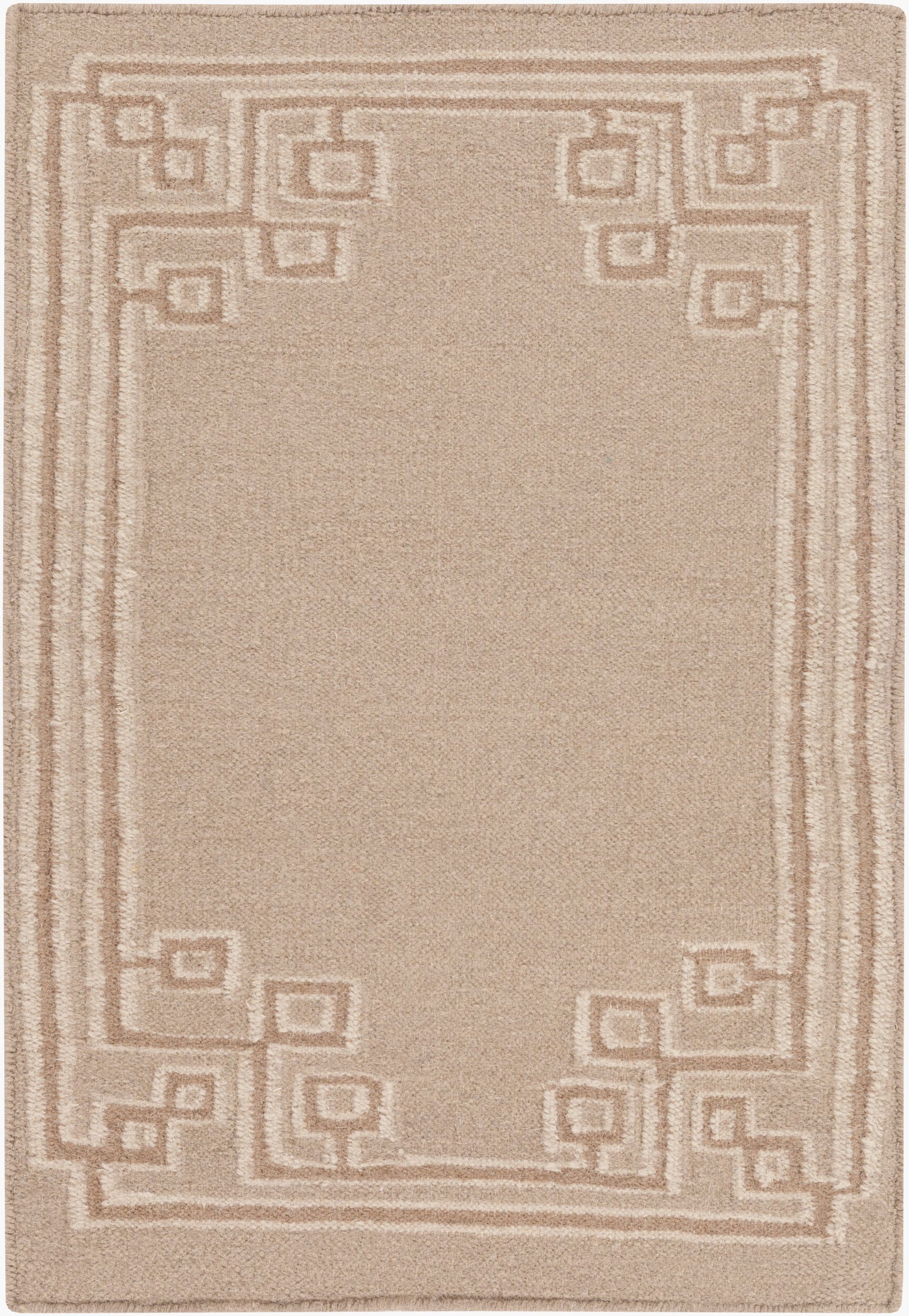 Alameda AMD-1015 3' x 5' Handmade Wool Accent Rug