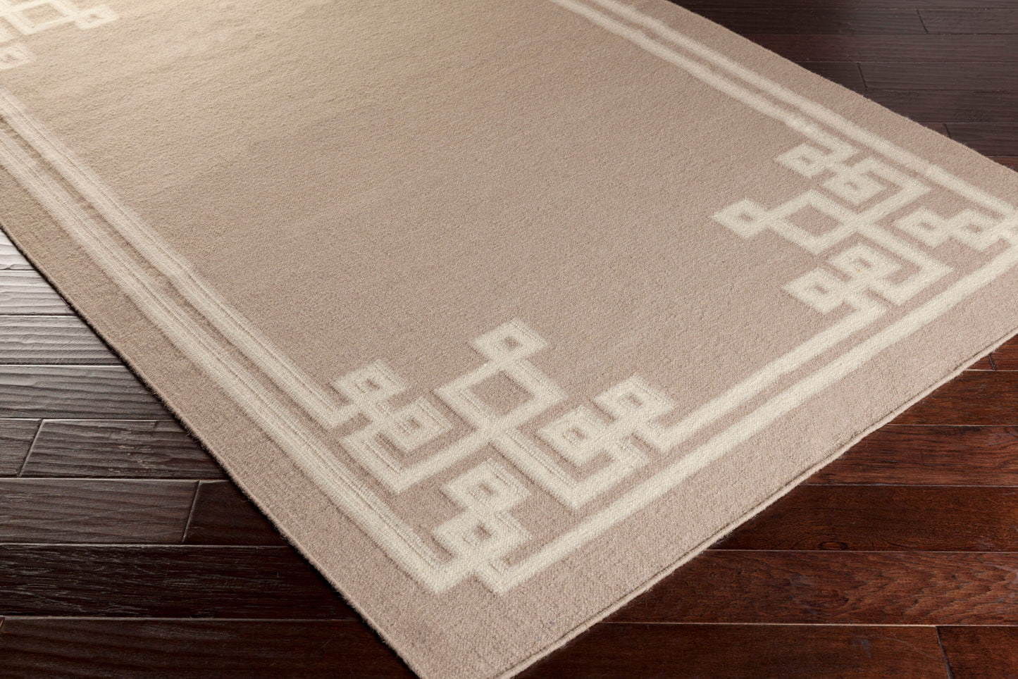 Alameda AMD-1015 3' x 5' Handmade Wool Accent Rug
