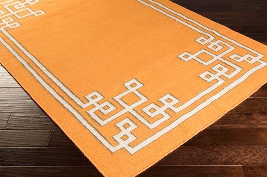 Alfombra decorativa de lana hecha a mano Alameda AMD-1016 de 2' x 3'
