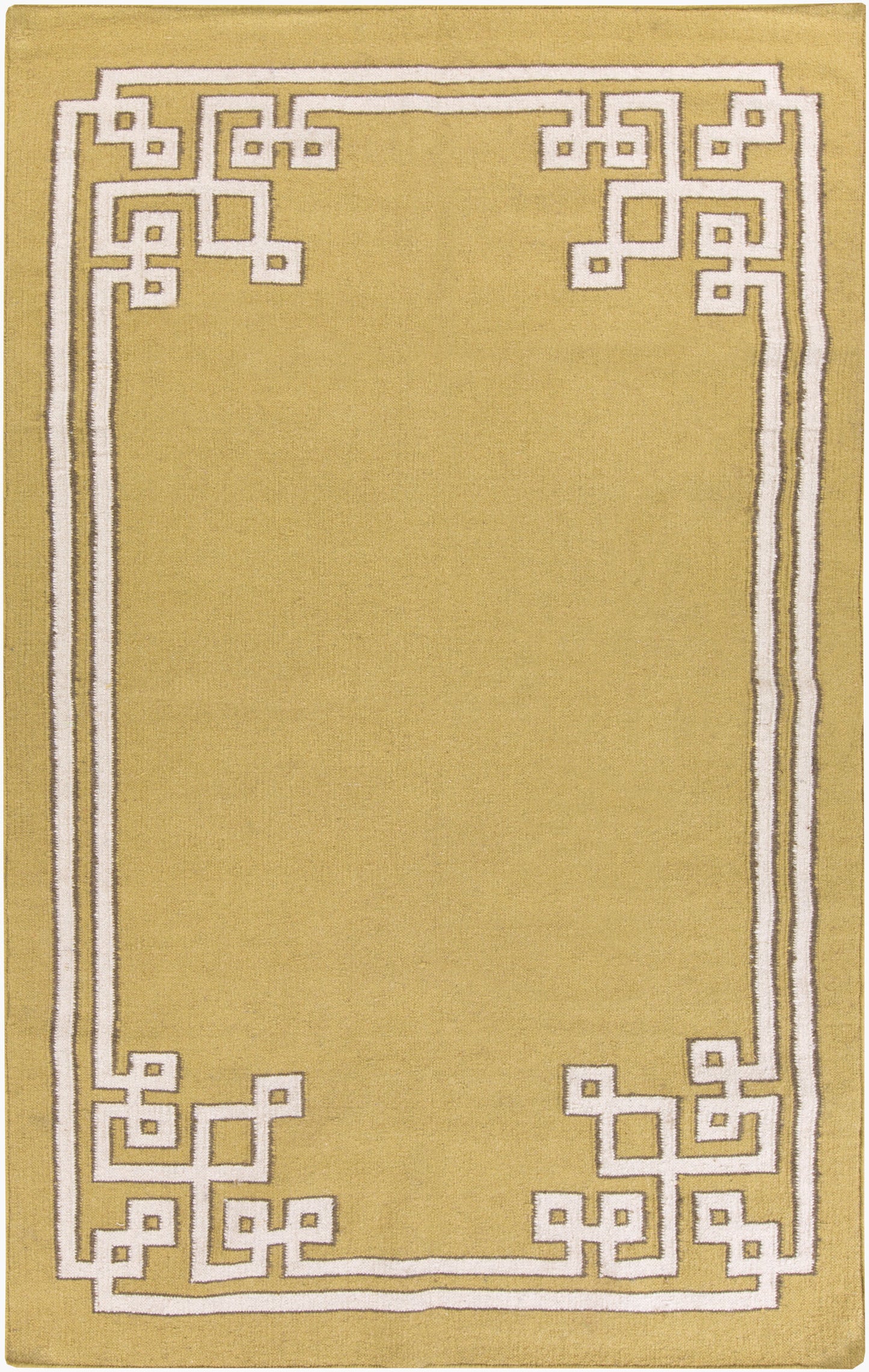 Alfombra decorativa de lana Alameda AMD-1021 de 90 x 150 cm, hecha a mano