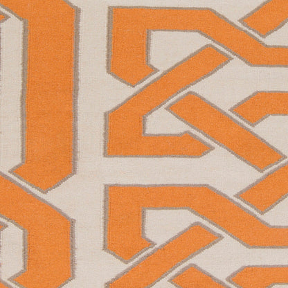 Alfombra decorativa de lana hecha a mano Alameda AMD-1031 de 2' x 3'
