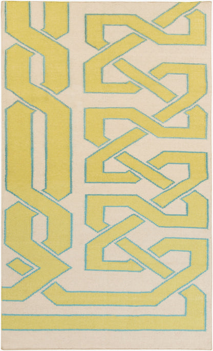 Alfombra de lana hecha a mano Alameda AMD-1032 de 1,52 m x 2,44 m