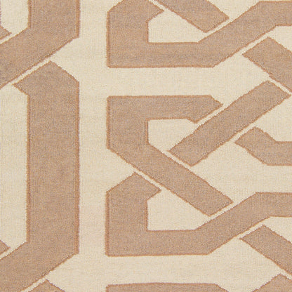 Alfombra decorativa de lana hecha a mano Alameda AMD-1039 de 3' x 5'