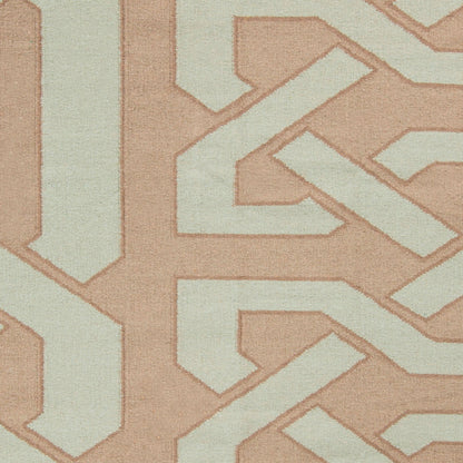 Alfombra decorativa de lana hecha a mano Alameda AMD-1040 de 2' x 3'