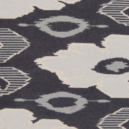 Alfombra decorativa de lana Alameda AMD-1043 de 3' x 5' hecha a mano