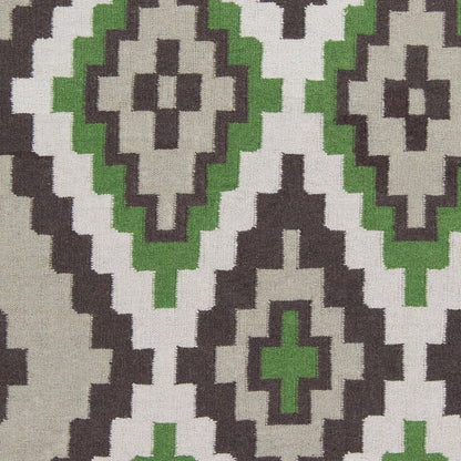 Alfombra decorativa de lana Alameda AMD-1048 de 3' x 5' hecha a mano