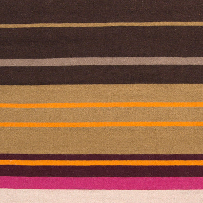 Alfombra decorativa de lana Alameda AMD-1051 de 3' x 5' hecha a mano