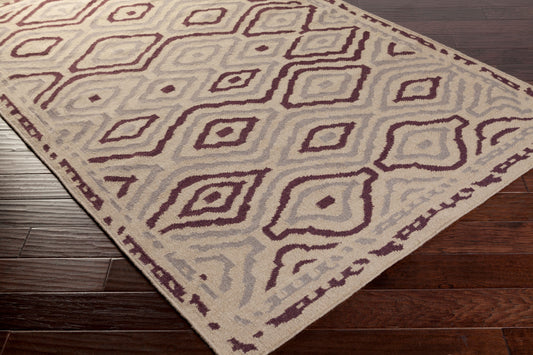 Alfombra de lana Alameda AMD-1055 de 2,4 m, hecha a mano