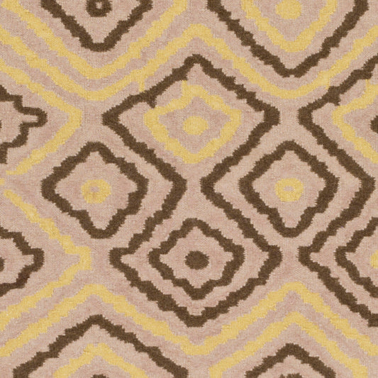 Alfombra decorativa de lana hecha a mano Alameda AMD-1056 de 3' x 5'