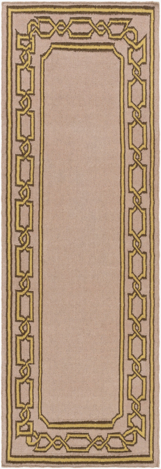 Alfombra de lana Alameda AMD-1058 de 2,4 m, hecha a mano