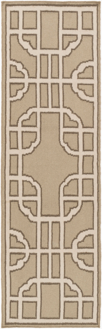 Alfombra de lana Alameda AMD-1066 de 2,4 m, hecha a mano