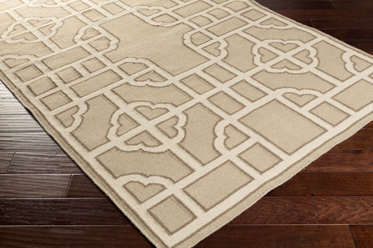 Alfombra decorativa de lana hecha a mano Alameda AMD-1066 de 2' x 3'