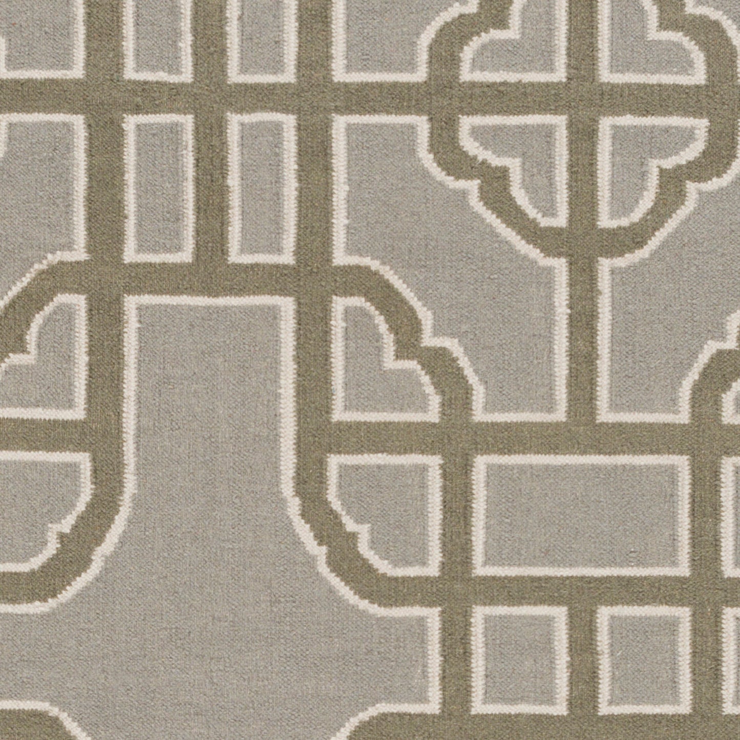 Alfombra decorativa de lana hecha a mano Alameda AMD-1069 de 2' x 3'