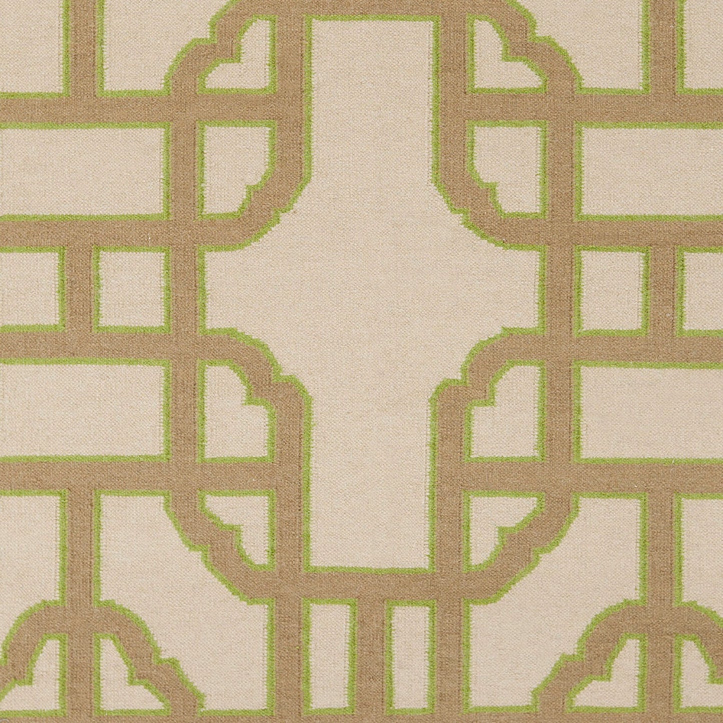 Alfombra decorativa de lana hecha a mano Alameda AMD-1079 de 2' x 3'