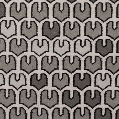 Alfombra decorativa de lana hecha a mano Alameda AMD-1080 de 2' x 3'