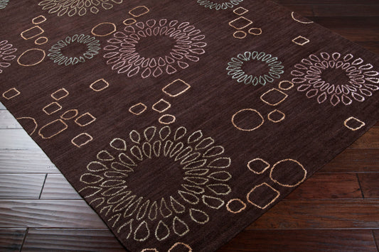 Alfombra tejida a máquina Ameila AME-2202 de 1,52 m x 2,13 m