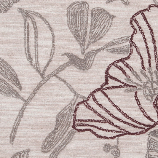 Alfombra decorativa tejida a máquina Ameila AME-2225 de 2' x 3'