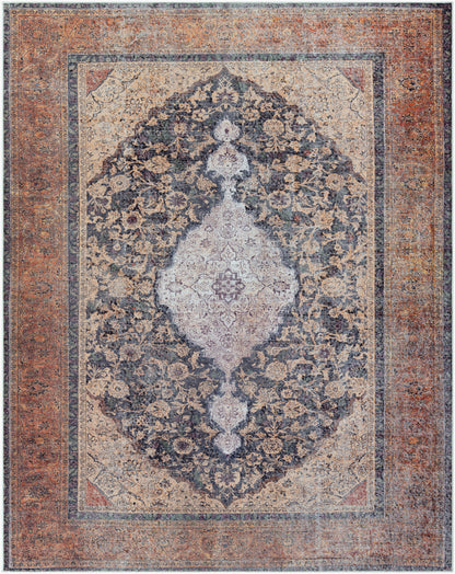 Amelie AML-2300 8' x 10' Machine Woven Washable Area Rug
