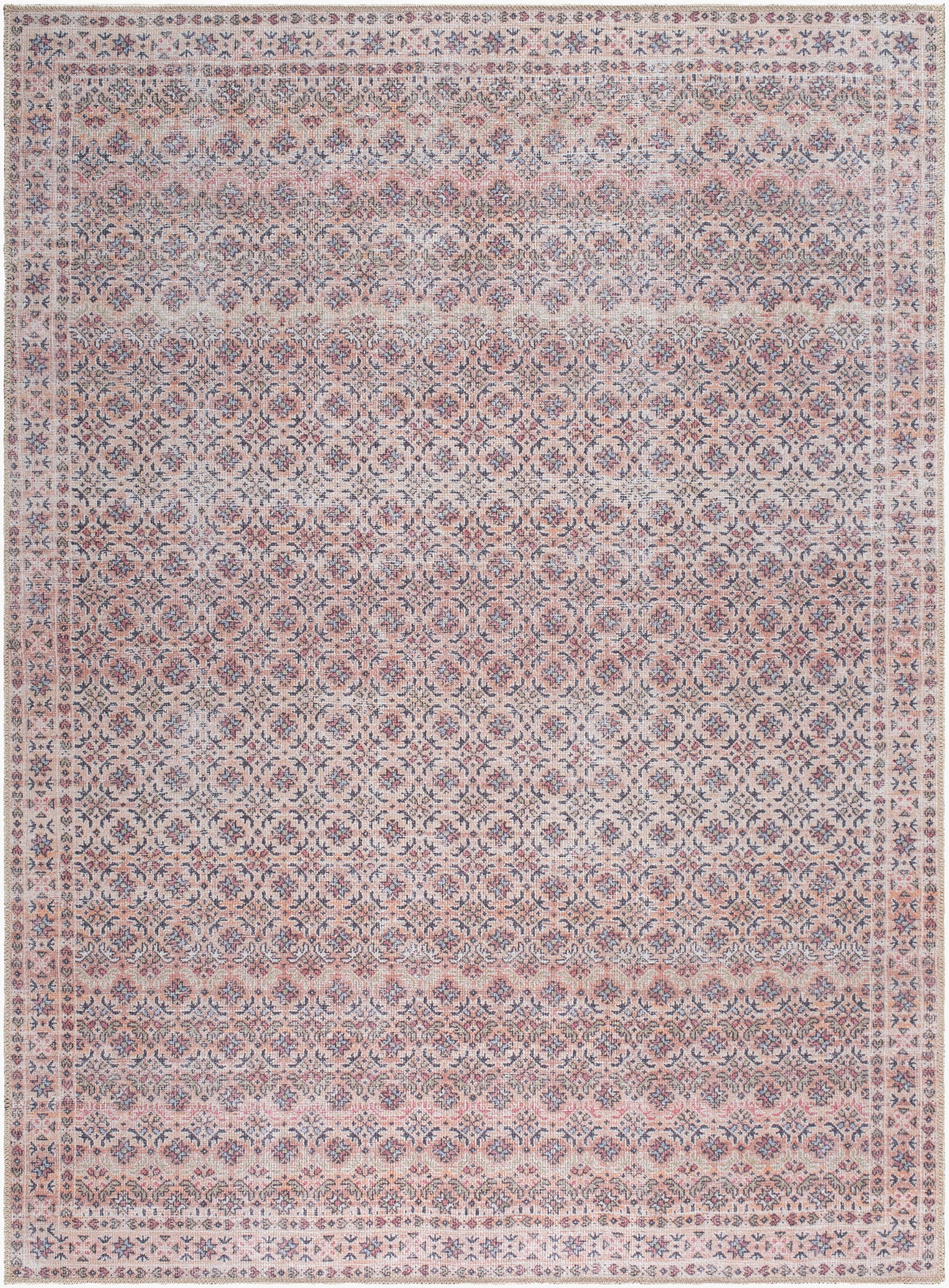 Amelie AML-2305 2' x 3' Machine Woven Washable Accent Rug