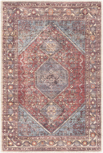 Amelie AML-2306 2' x 3' Machine Woven Washable Accent Rug
