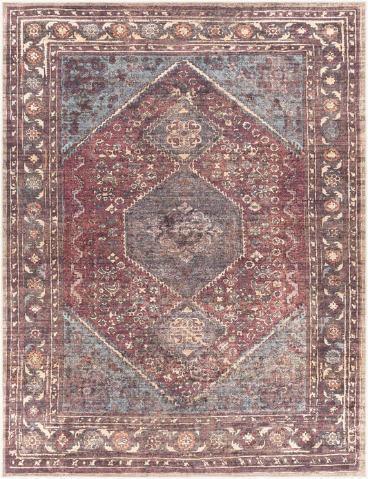 Amelie AML-2306 8' x 10' Machine Woven Washable Area Rug