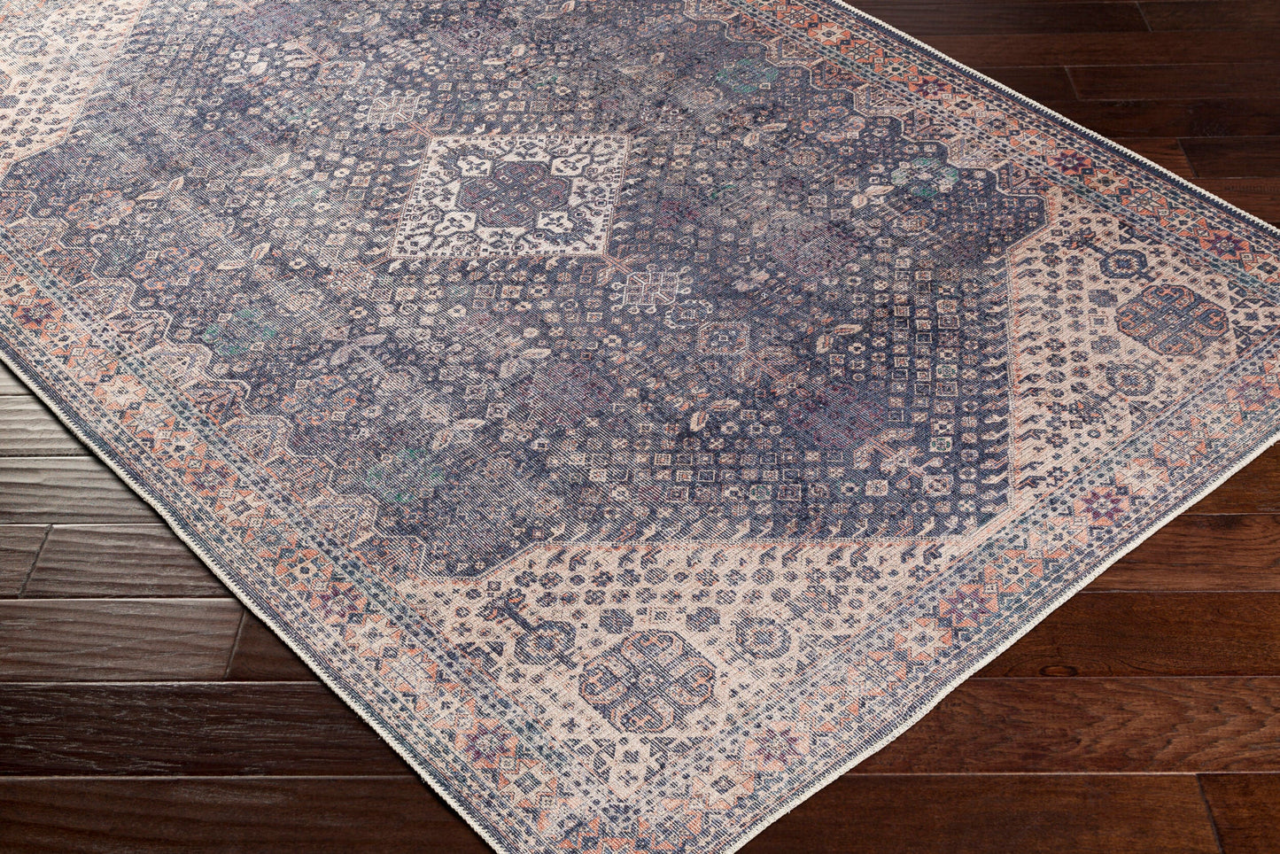 Amelie AML-2307 5' x 7' Machine Woven Washable Area Rug