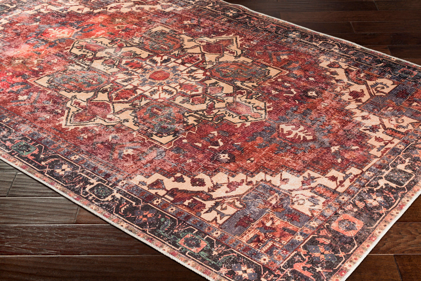 Amelie AML-2308 9' x 12' Machine Woven Washable Area Rug
