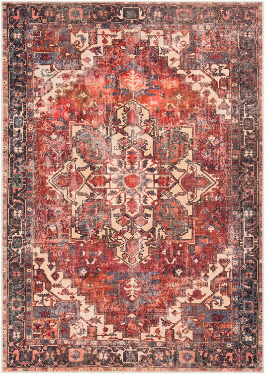Amelie AML-2308 9' x 12' Machine Woven Washable Area Rug