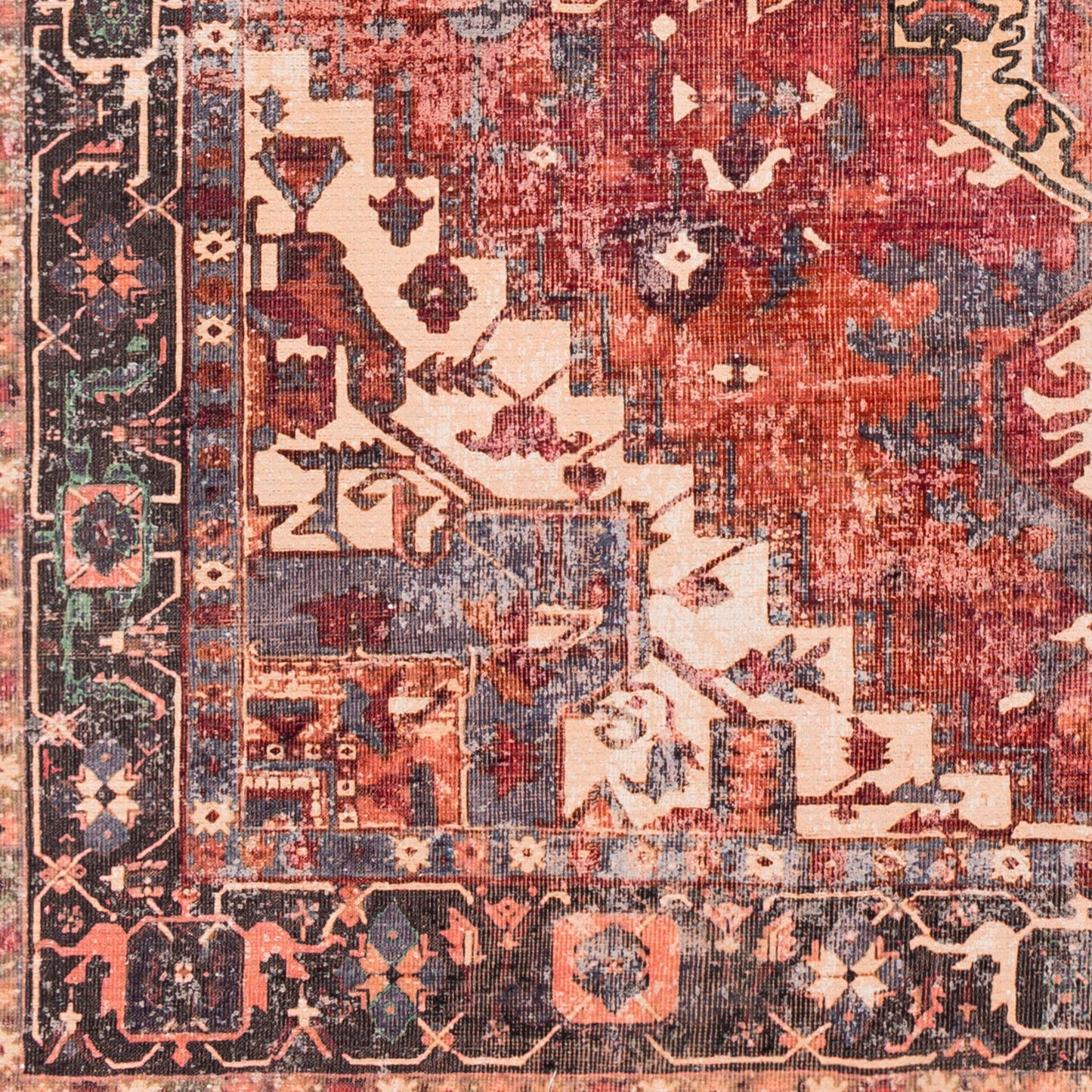 Amelie AML-2308 9' x 12' Machine Woven Washable Area Rug