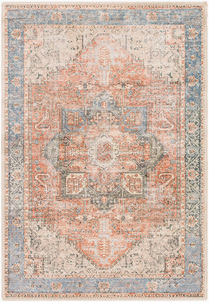 Alfombra decorativa lavable a máquina Amelie AML-2309 de 2' x 3'