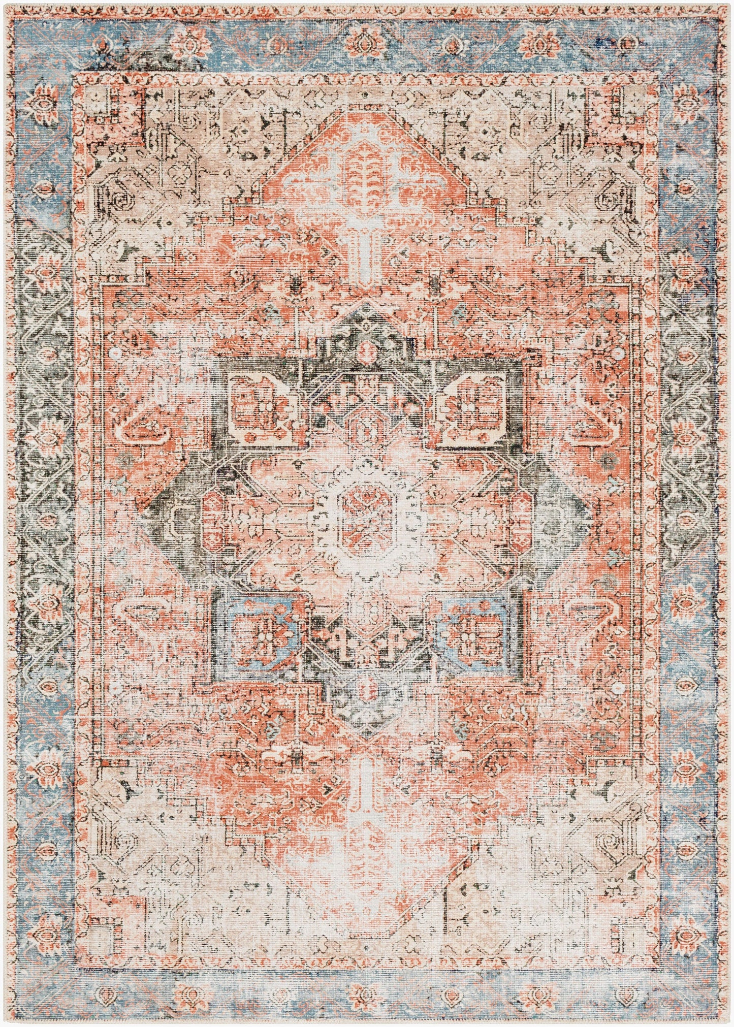 Alfombra lavable a máquina Amelie AML-2309 de 1,83 m x 2,74 m