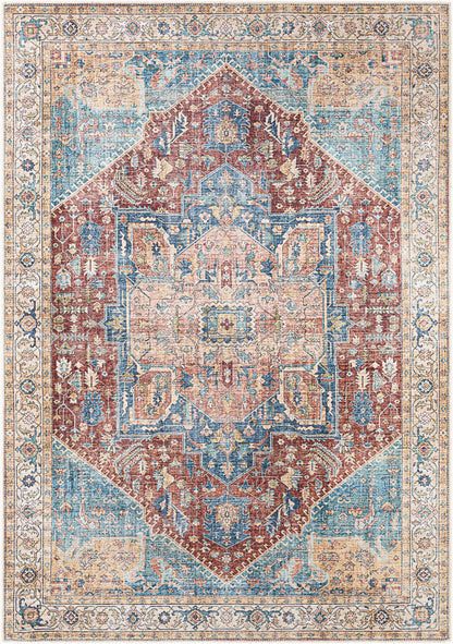 Alfombra decorativa lavable a máquina Amelie AML-2310 de 2' x 3'