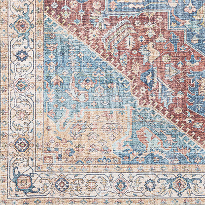 Amelie AML-2310 8ft Runner Machine Woven Washable Runner Rug