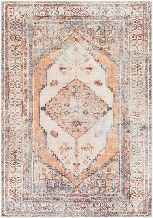 Amelie AML-2312 2' x 3' Machine Woven Washable Accent Rug
