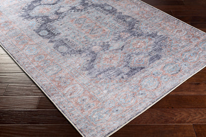 Amelie AML-2314 8ft Runner Machine Woven Washable Runner Rug