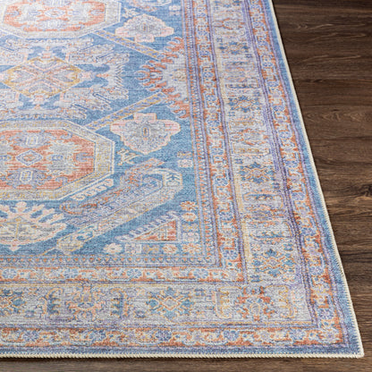 Amelie AML-2317 8ft Runner Machine Woven Washable Runner Rug