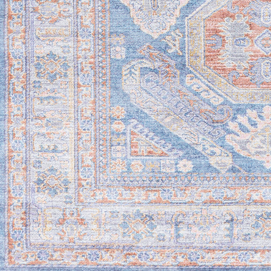 Alfombra decorativa lavable a máquina Amelie AML-2317 de 2' x 3'